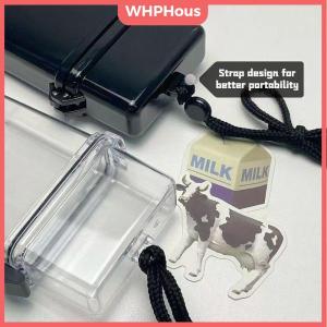 WHPHous Ins Idol Photo Card Storage Box Decorative Photocard Storage Box Waterproof Photo Picture Collect Holder Message Organizer Box