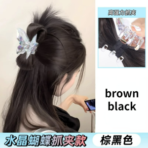 Butterfly Korean Fashion Shark Clipa Claw Clip for Women High Ponytail Barrette
