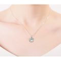 Korean Stylish Couple Necklace 100 I Love You Ideal Gift for GirlFriedns Infinity Heart Mom Pendant Necklace for Women Mother's Day Gift. 