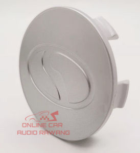 Perodua Kelisa Wheel Cap / Center Rim Cap / Wheel Cover / Rim Cap Cover - Metallic Silver / Chrome Silver
