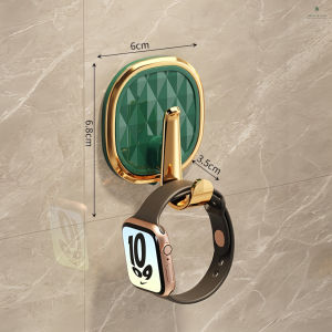 Luxury Decorative Wall Hook No Drilling Strong Adhesive Hanger Waterproof Hook for Towel Bag Jewelry Home Wall Storage