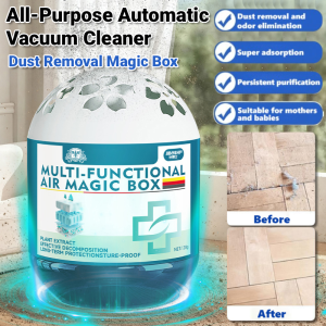[Dust Buster] Air Purifying Magic Box All-Purpose Automatic Vacuum Cleaner Indoor Room Air Purifier Powerful Dust Absorption Deodorizer Dehumidifier Keep Air Clean and Fresh