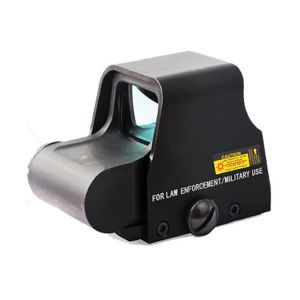 553 Red Green Dot Scope Aluminium Alloy Tactical Reflex Sight Fits 20mm R-ail Mount with Free Battery