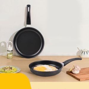 Non Stick Fry Pan Round Griddle Mini Nonstick Frying Pan Aluminium Egg Pancake Frying Pan Saucepan Household Cookware