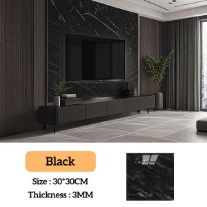 50PCS 30×30cm Marble Wallpaper self-adhesive PVC printed wallpaper Waterproof decor wall