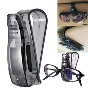 Universal Car Glasses Clip Multi functional Card Ticket Clip Sunglasses Box Bracket Fastener Automotive Storage Accessories