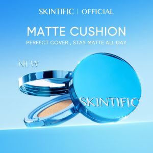 [BEST SELLER] SKINTIFIC Perfect Stay Velvet Matte Cushion 11ml Foundation--full coverage face oil Control Concealer