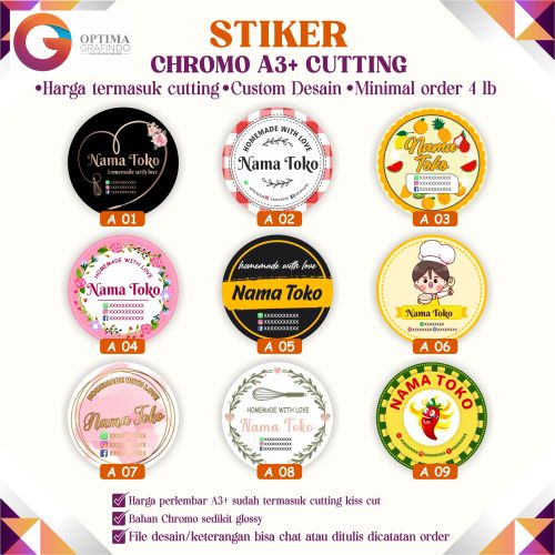 Stiker Makanan untuk Jualan: Panduan Desain Aesthetic agar Kemasan Premium