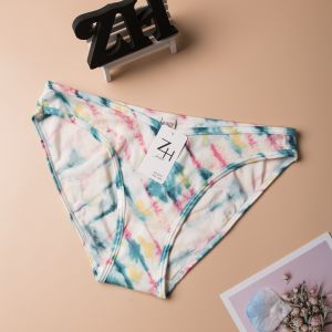 zh-forever.D001 กางเกงชั้นในผู้หญิง กางเกงในปริ้นลายดอก