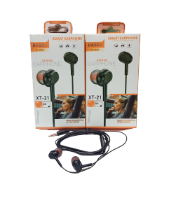 Handsfree Headset + Mic XT-21 Headset Stereo Smart Earphone Hifi Sound Quality