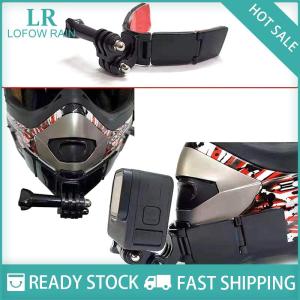 LF Wholesale✨Flash Sale ✨ Đầy đủ mặt Mũ bảo hiểm cằm núi chủ cho anh hùng 11 10 9 8 7 DJI insta360 máy ảnh Dây đeo flodable phía trước cằm núi phụ kiện