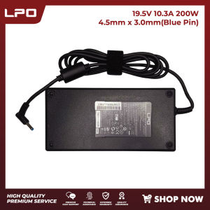 HP Laptop Charger 19.5V 10.3A 200W Blue Pin 4.5mm x 3.0mm Compatible with HP Omen 15-ce009tx