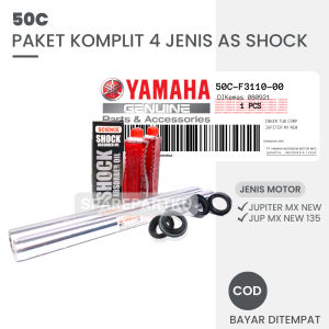 (HEMAT) 50C PAKET AS SHOCK DEPAN JUPITER MX NEW 135+ 2 PCS OLI SOK YAMAHA + 2 PCS SEAL SHOCK DEPAN + 2 PCS TUTUP ABU JUPITER MX 135 / SATU SET SOK DEPAN / AS SOK DEPAN / SIL SHOK / SEL SOK / TUTUP DEBU / SHOCKBRAKER / SHOCK DEPAN JUPITER MX