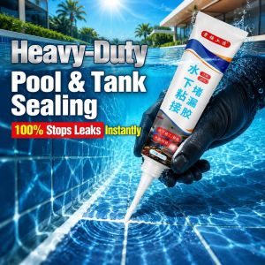 ⭐ Hot🔥Sealant Underwater Adhesive / Sealant Waterproof Glue / Strong Adhesion / Waterproof Sealant Paste / Quick Cure NonMold / Effective / Aquarium Fish Tank Glass Water Tank Pool / Gam Kalis Air Pelekat Bawah Air