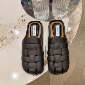 TOP WOMEN PH 2025  Korean Trendy Clog Summer new lazy sandals and slippers fashion outdoor leisure versatile flat slippers women School Season