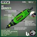 RYU MINI DIE GRINDER LISTRIK RDG 3.2 MESIN GRAFIR TUNER DRILL BOR MINI - ABINAYA7. 