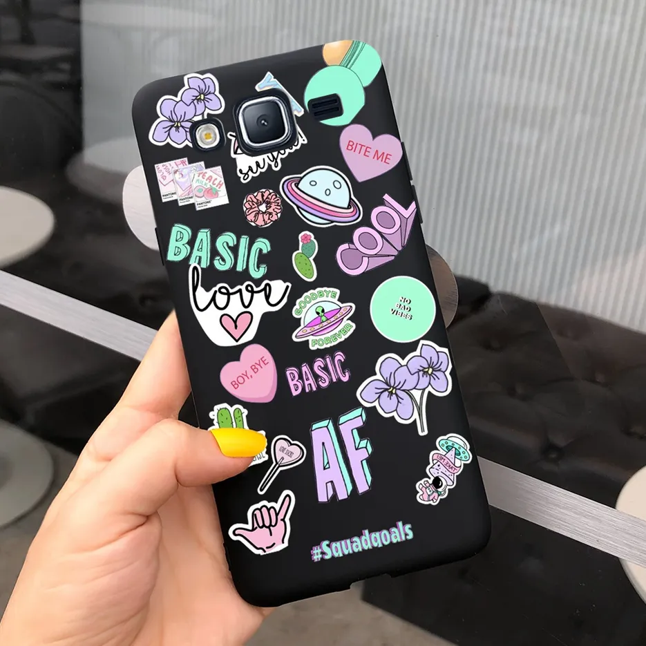 For Samsung Galaxy J2 Prime Case SM-G532F Cute Candy Painted Back