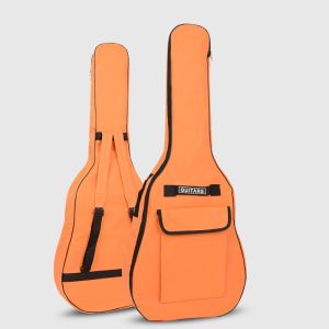 600D Oxford Guitar Bags 40/41 Inch Guitar Case Gig Bag Double Shoulder Straps 5MM Padded Cotton Backpacks Waterproof Bags Solid Color