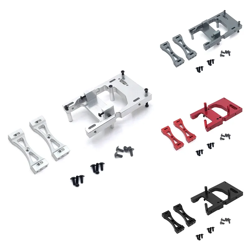 DALIN Metall-Servo Halterung Für WPL C24, B16, MN D90 – Aluminium, Farbig