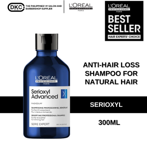 LOreal Professionnel Serioxyl Advanced Denser Hair Starter Kit Anti Hair Loss For Men And Women Loreal Serioxyl- DKC