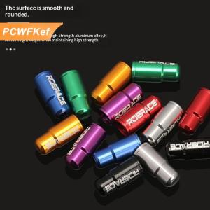【PCWFKef】 10 cái Nắp van lốp xe đạp nắp ống lốp xe đạp đường trường hợp kim nhôm nhẹ chống bụi nắp vòi phun khí cho FV Presta