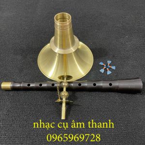 Kèn cúng - Kèn đám ma gỗ mun bát đẹp