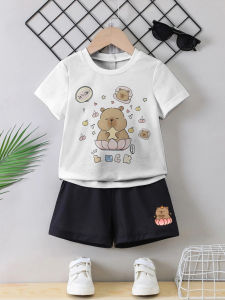 Joykids Setelan Anak Perempuan dan Laki-laki Lucu Capybara
