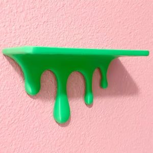 Drip Shelf (Melting Wall Shelf) Creative Melting Wall Display Shelf