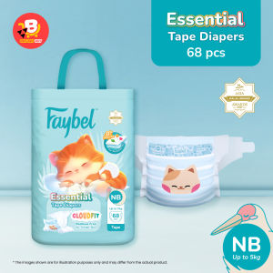 Faybel Premium Baby Diapers Size-NB S M L XL XXL Pants & Tape Diapers