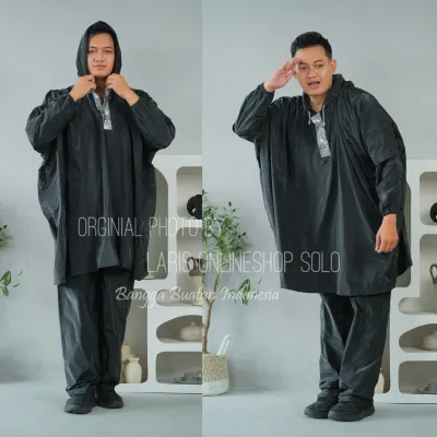 Jas Hujan Ponco Lengan Celana Optimus Merek Gajah Elephant Brand / Jas Hujan Ponco Lengan Celana Ibex Modern