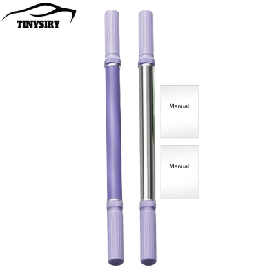 Exercise Yoga Stick Portable Yoga Stick 1 or 2 Pcs Yoga Stick Anti-slip Massage Bar for Pain Relief Portable Pilates Stretching Fitness Equipment Home Gym Workout Tool for Bodybuilding Muscle