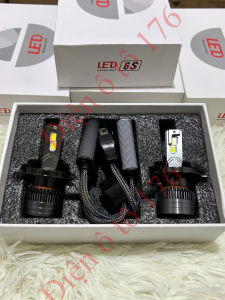 Bóng đèn led H4 K9-1 MÀU. Điện 12v và 24v dùng chung