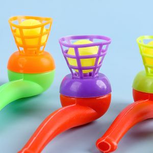 10 Ống Thổi Bóng Đồ Chơi Bằng Nhựa Phong Cách Cổ Điển Cho Trẻ Em