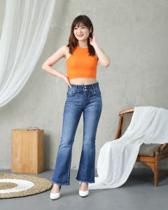 Eleora Fashion-Oscar Cutbray Jeans Highwaist Celana Jeans Wanita Strecth Celana Jeans Bangkok Style Korean Stretch Celana Murah Premium