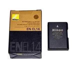 Nikon EN-EL14 EL14 battery for Nikon D5500 D5100 D5200 D5300 D3200 D3100 D3300 DF P7800 P7700 camera