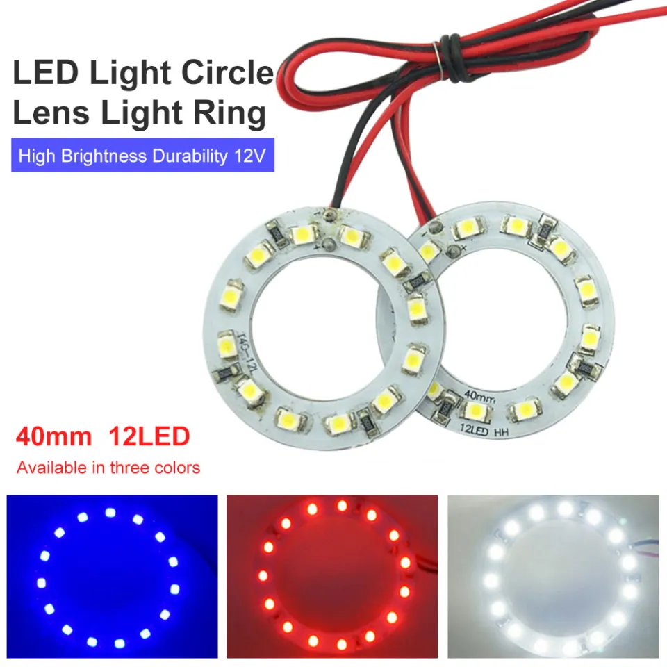 JPK Ready Stock Car LED Ring Light Circle 40mm LED Angel Eye