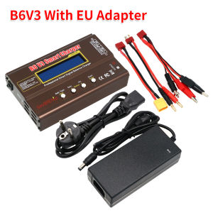 iMAX B6 V3 80W 6A Battery Charger LiHv Lipo NiMh Li-ion Ni-Cd Digital RC Charger Lipro Balance Charger Discharger 15V 6A Adapter