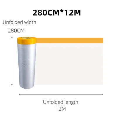 Disposable furniture dust cover dust cloth dust film decoration plastic protective film cover dustproof sofa dustproof film plastic cover bedspread