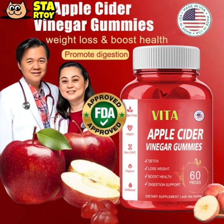 Original Apple Cider Vinegar Gummies Fitgum The Fun And Yummy Way To Stay Fit And Safe Weight