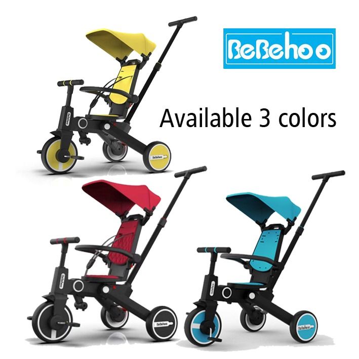 BEBEHOO GEN 7in1 Smart Folding Trike Stroller Sepeda Anak