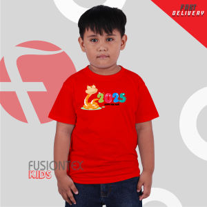 CNY 2025 Round-Neck T-shirt for Kids (3-14 Years)_100% Cotton – Boys & Girls_Fusiontex 03