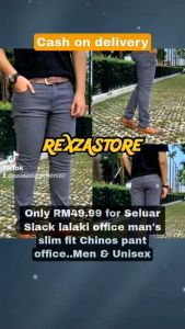 🇲🇾[Clearance Sale]Seluar Slack Slim Fit Lelaki seluar office/seluar work ✴️✴️✴️