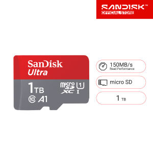 SanDisk Ultra microSDXC 1TB SQUAC A1 C10 U1 UHS-I 150MB/s R (SDSQUAC-1T00-GN6MN ) ( เมมโมรี่การ์ด ไมโครเอสดี การ์ด )
