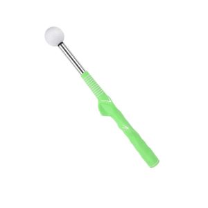 BLACKON Âm thanh nhấp chuột nhịp điệu Dụng cụ hỗ trợ tập luyện đánh golf Chipping hit Có thể thu vào Dụng cụ điều chỉnh xoay Di động Cải thiện sức mạnh Phụ kiện tập luyện tay nắm gôn Khởi động