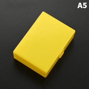 GG กล่องเก็บโป๊กเกอร์พลาสติกใสกล่องเก็บการ์ดขนาดเล็กกล่องจัดระเบียบโต๊ะกล่องเครื่องเขียน