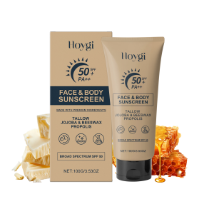 Hoygi Refreshing Cream Gentle Moisturizing Outdoor Protection Refreshing Lightweight Non-Sticky Skin Cream