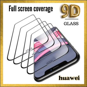 9D FULL TEMPERED GLASS ( HU A WEI 1) Glass Screen Protector Film Compatible (Available for ALL Model)