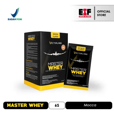 Vectorlabs Master Whey 1 Box (6 Sachet)/ 6S / 6S - Whey Protein BPOM