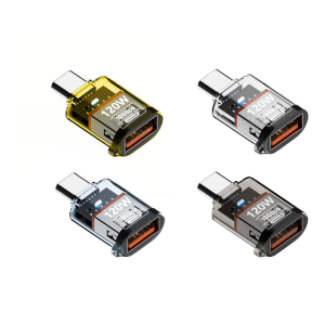 Type-C OTG Adapter Converter for Cellphone Tablet Support 10Gbps Data Transfer USB C Male to USB Female Adapter Portable