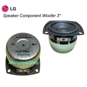 Speaker komponen LG 3 Speaker woofer 90 watt 4 ohm